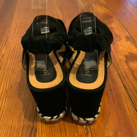 Joie woman’s Garden wedge black sandal size 39 US size 9 - Picture 2 of 10